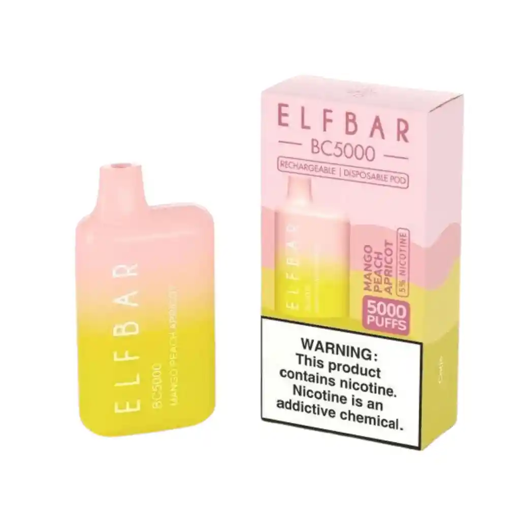 Vape Elfbar Mango Peach Apricot 5000puffs