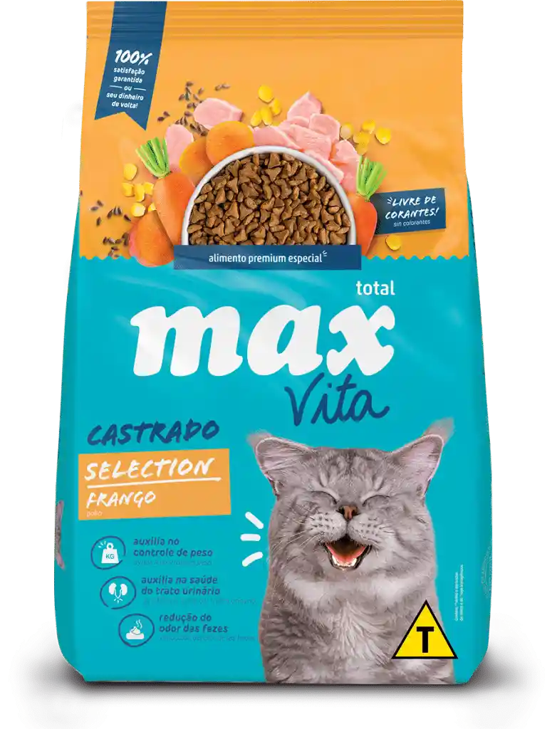 Max Alimento Para Gato Castrado Max Gatos Castrado 3kg