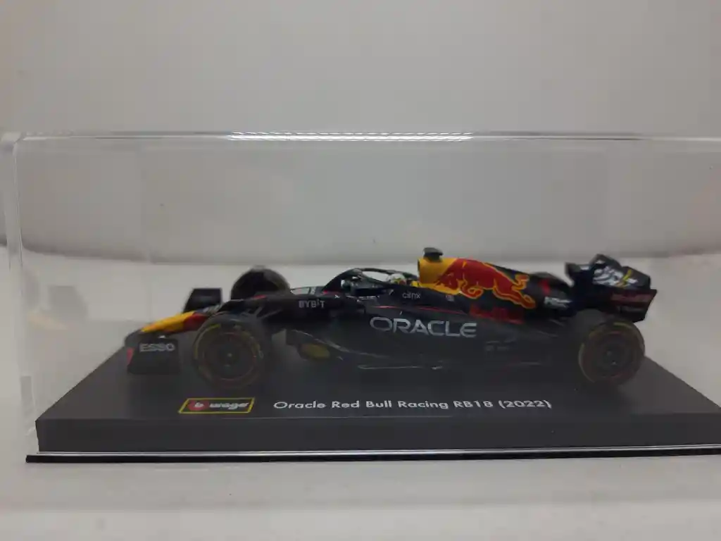 Carro Formula 1 Redbull Rb18 # 1 M. Verstappen Escala 1/43 De Colección