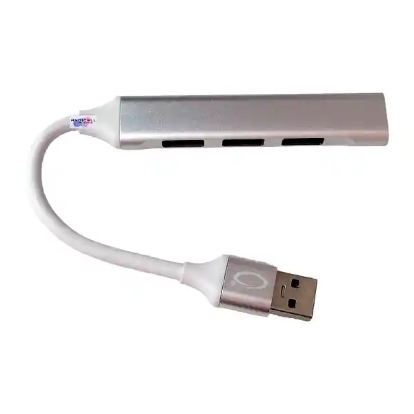 Adaptador Hub Usb 3.0 4 En 1 Puertos Para Pc