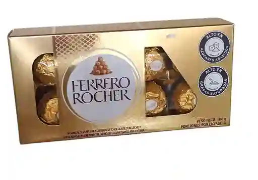 Ferrero Rocher Caja Alargada 8 Bombones