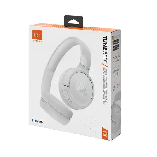 Jbl Diadema Tune 520bt Color Blanco