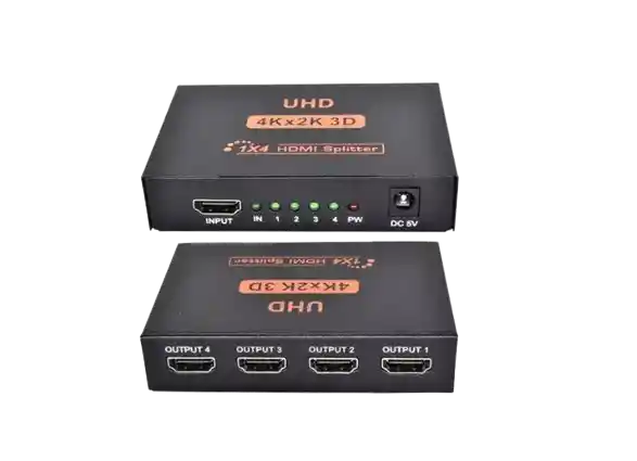 Splitter Hdmi 1x4 Puertos 4k - 1080p
