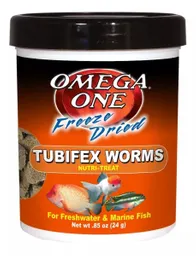 Tubifex Worms Freeze Dried 24g Omega One