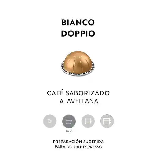 Café Barista Creations Bianco Doppio X 10 Cápsulas Vertuo Nespresso