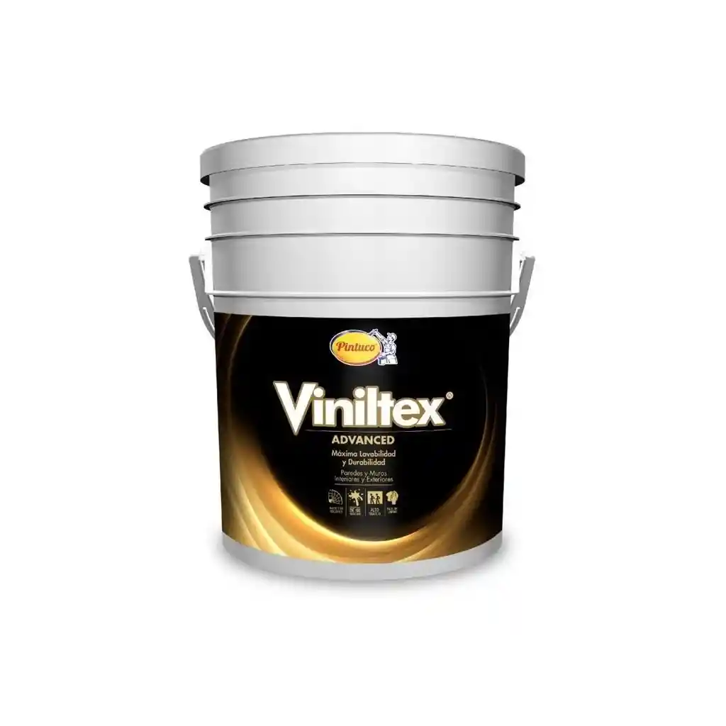 Pintura Vinilo Tipo 1 Viniltex Blanco Puro X5gal