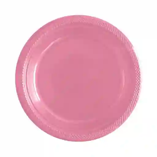 Plato Rosado 9" X 10