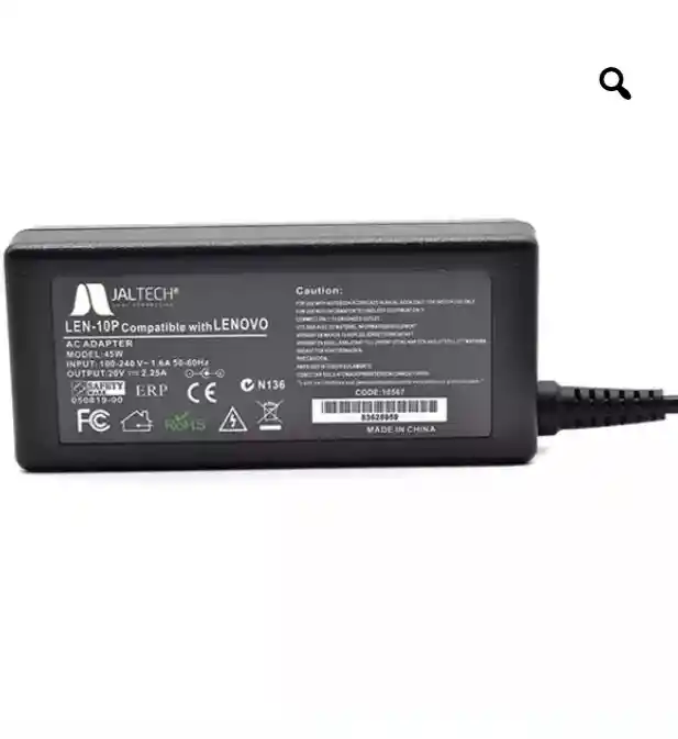 Cargador Para Lenovo Ultra B 20v - 3.25a (punta 5.5 X 2.5 L )