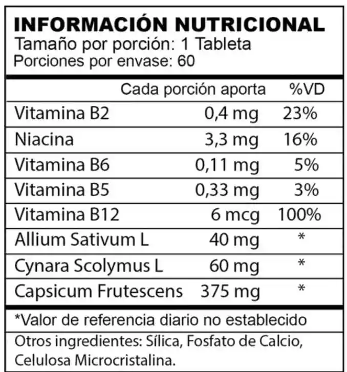 Circul-aid Tabletas Fco X 60 Xxtralife