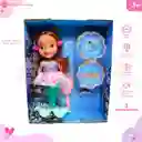 Muñeca Princesa Sirena Con Accesorios Luz Led Y Sonido