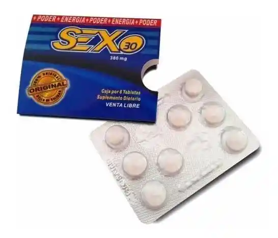 Sex 30 Frasco X 15 Tabletas