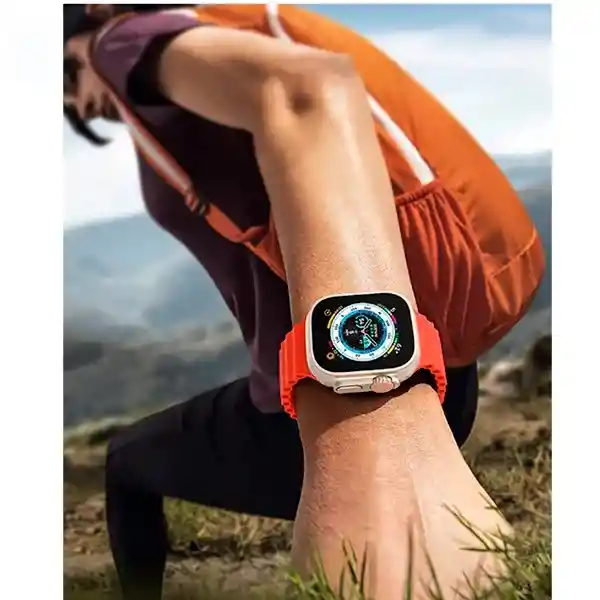 Smart Watch Ultra 8 Para Apple Y Android 2 Manillas Notificaciones De Whatsapp Redes Sociales Responde Llamadas