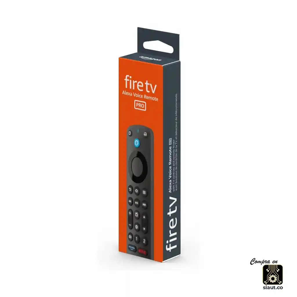 Amazon Alexa Fire Tv Remote Pro Negro