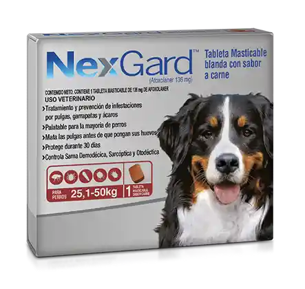 Nexgard 25.1 - 50 Kg