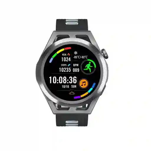 Reloj Inteligente Mobulaa Modelo Sk14 Smartwatch - Negro