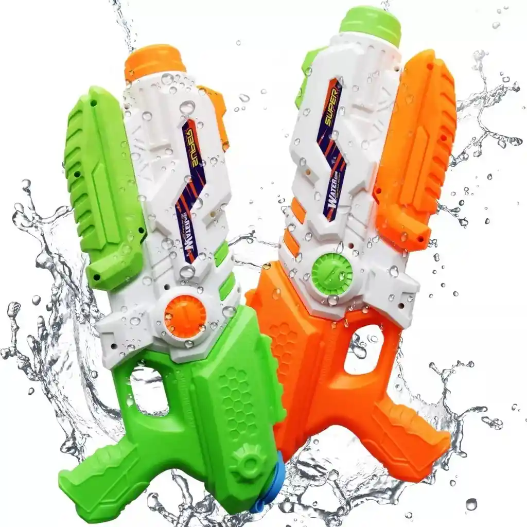 Pistola De Agua Lanzador Piscina Grande Chorros