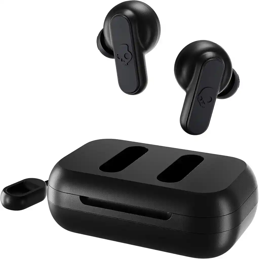 Skullcandy Dime - Auriculares Intraurales Inalámbricos True Wireless, Color Negro True