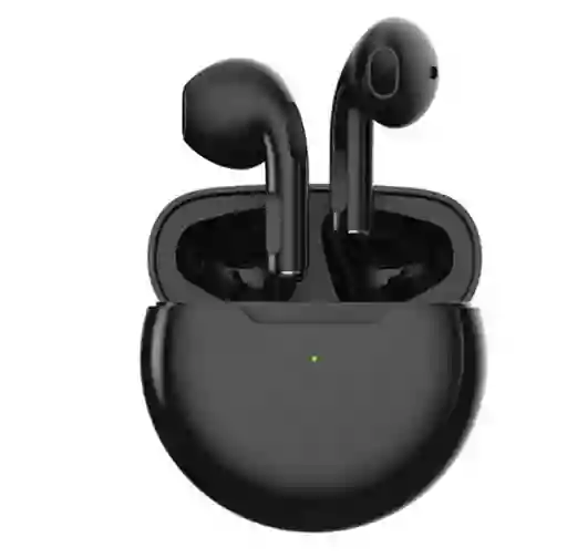 Audífonos Táctil Smart Inalámbricos Air Pro 6 Tws Bluetooth Gym Transporte Gimnasio Auriculares