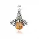 Charm Dije Para Mujer Abeja Circones Plata 925