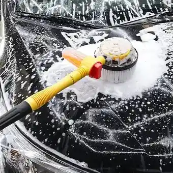 Cepillo Lavado De Autos Limpieza Con Accesorios