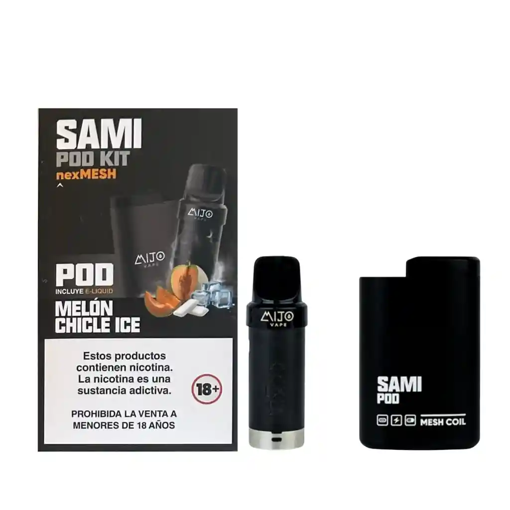 Mijo Vape Sami Pod Kit Melon Chicle Ice 3500 Puffs