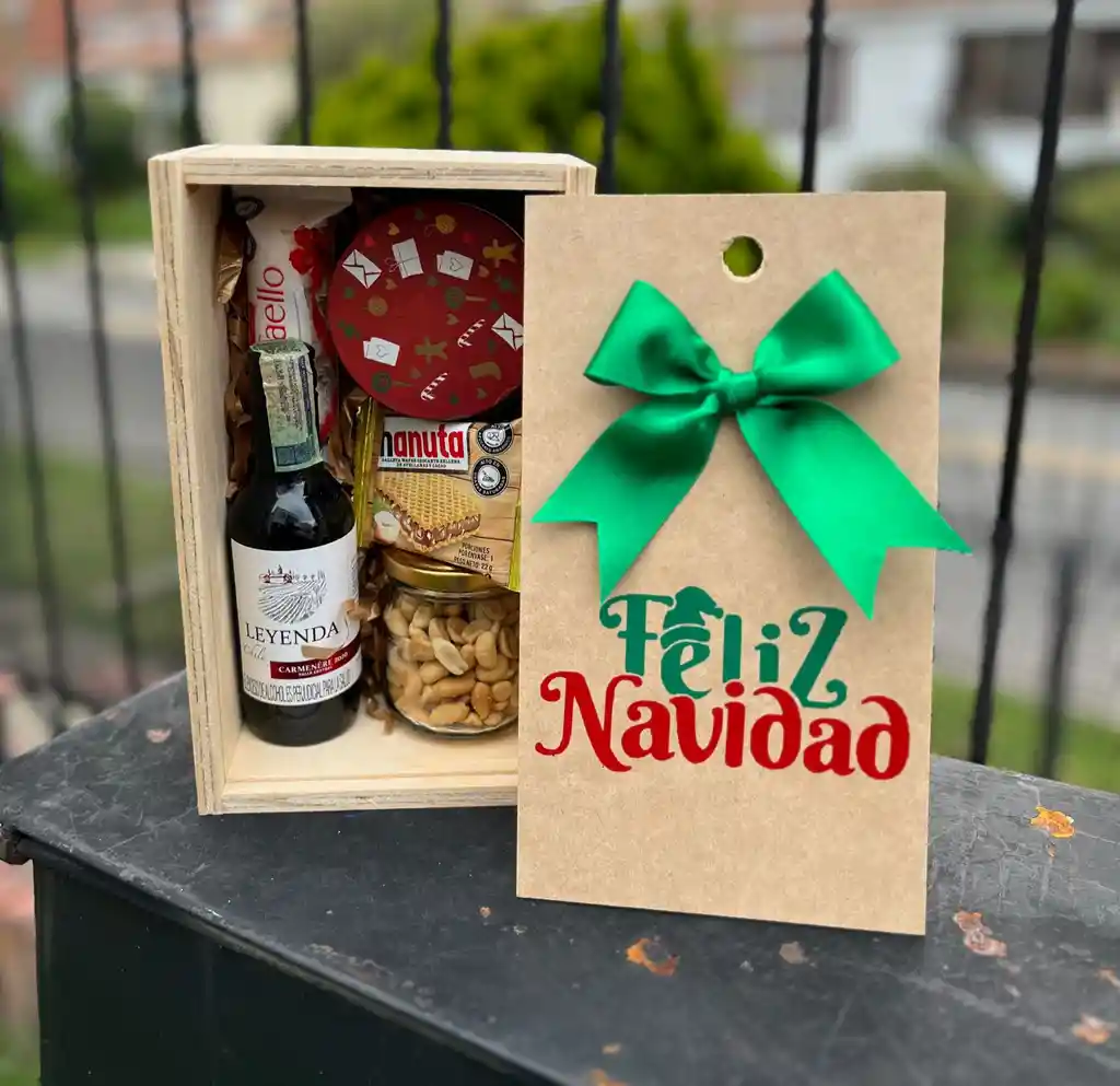 Regalo Caja Navideña Polo Norte