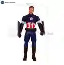 Figura De Acción Capitán América Steve Rogers Luz Y Sonido