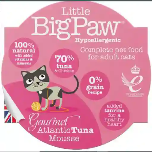 Little Big Paw - Alimento Húmedo Gato Sabor Atún Atlántico