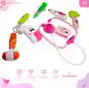 Juego Para Niños Set Doctor 7 Accesorios Luz Led Y Sonido