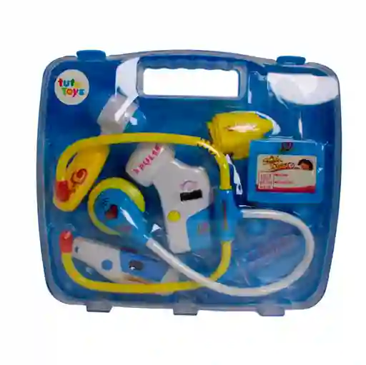 Juego Para Niños Set Doctor 7 Accesorios Luz Led Y Sonido