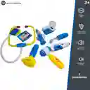 Juego Para Niños Set Doctor 7 Accesorios Luz Led Y Sonido