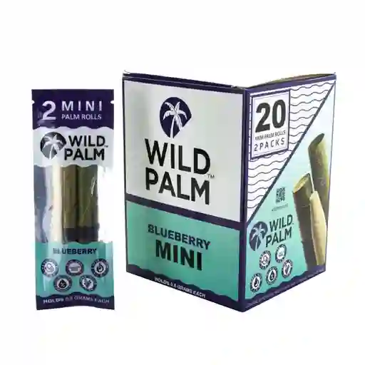 Wild Hemp - Mini Wild Palm - Rollos Blueberry
