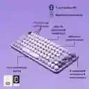 Teclado Logitech Inalámbrico Mecánico Pop Keys Cosmos Latam