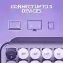 Teclado Logitech Inalámbrico Mecánico Pop Keys Cosmos Latam