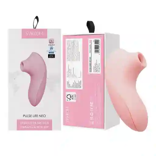 Estimulador Pulse Lite Neo Svakom App Interactivo Pink