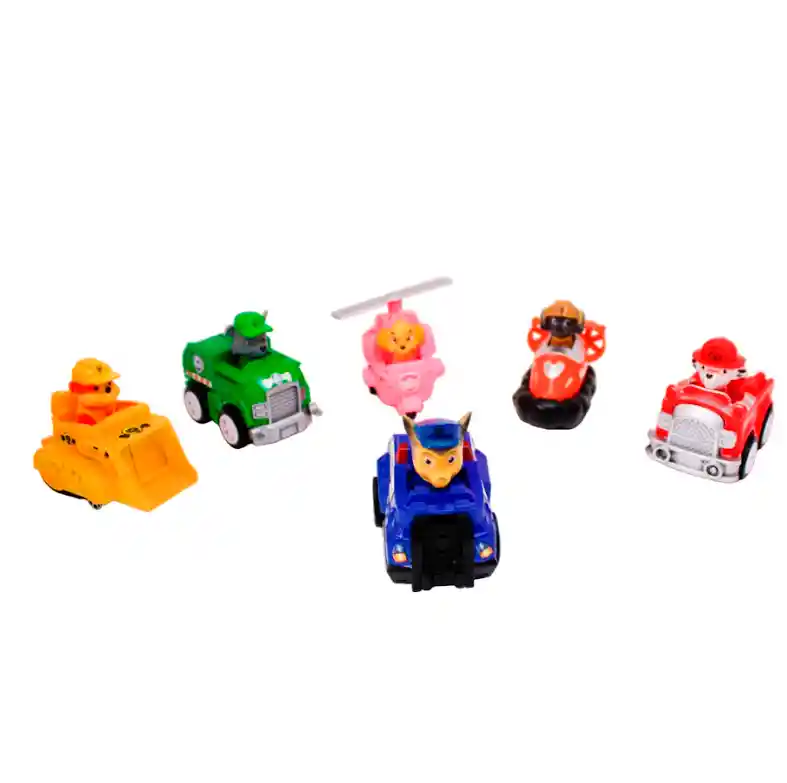 Set De Carros Paw Patrol Juego Para Niños X 6 Unidades