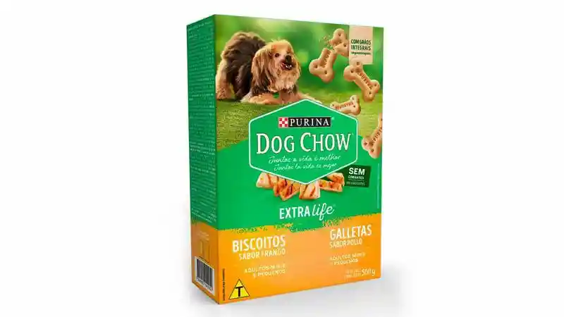 Galletas Dog Chow Abrazzos Mini 500 Gr