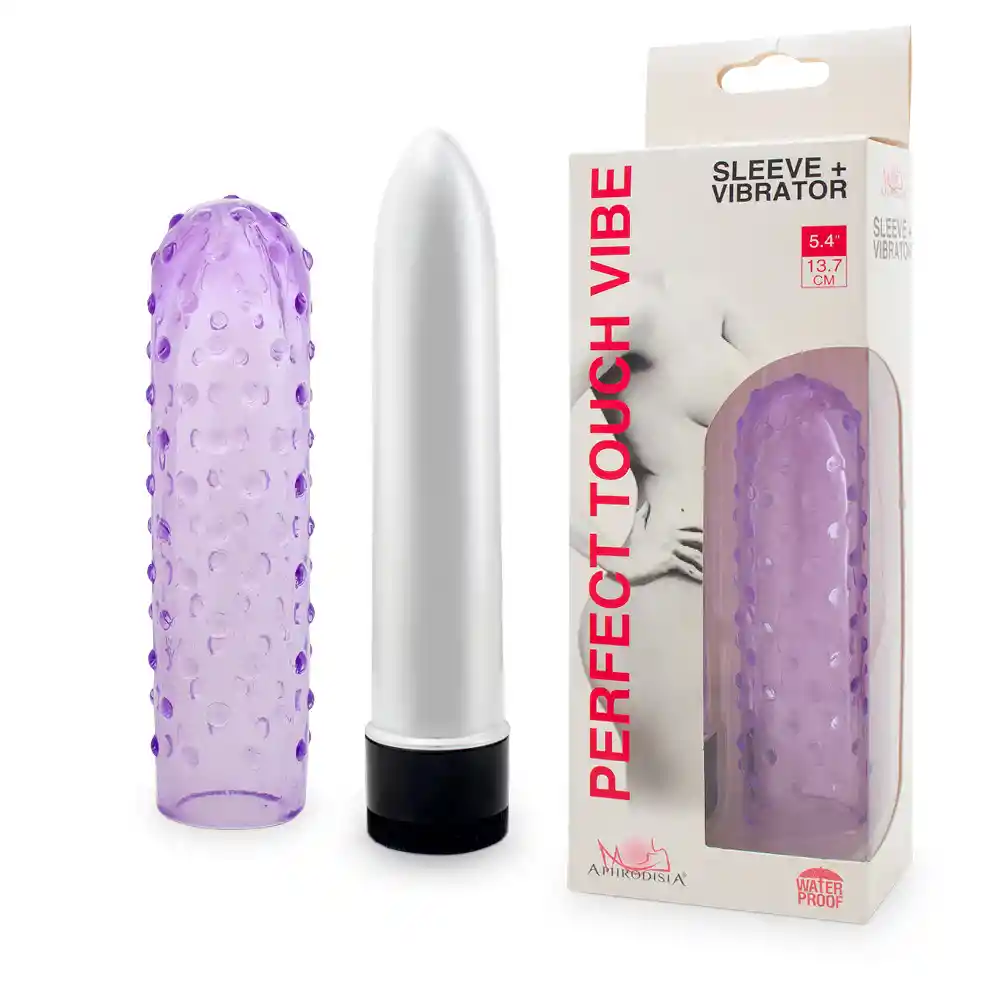 Vibrador Con Funda Perfect Touch 13.7cm Aphrodisia