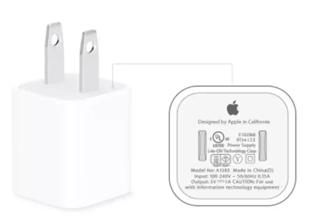 Cubo Cargador 5v 1000mah Usb Carga Mp3 Celular Audifonos
