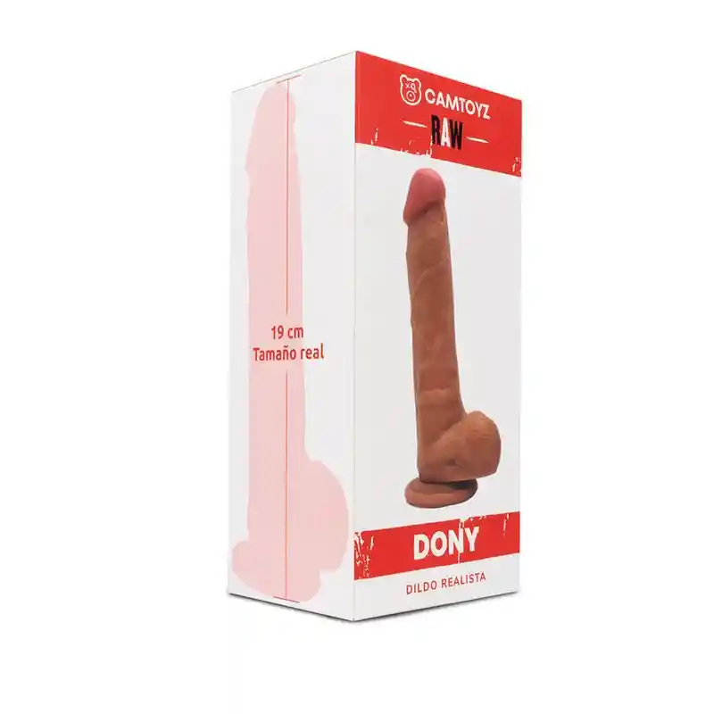 Dildo Realista Dony 18 Cm Piel