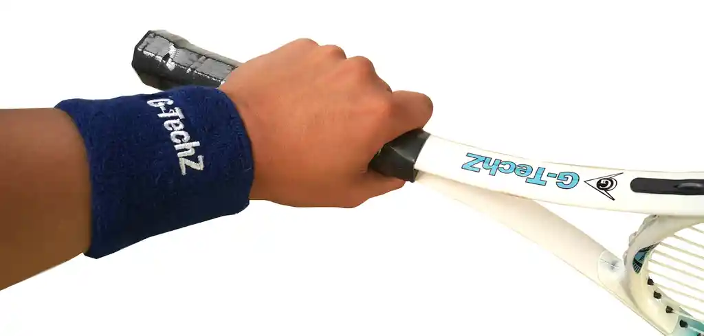 Muñequera De Tenis Baloncesto Gtechz 1 Par Sudor - Azul