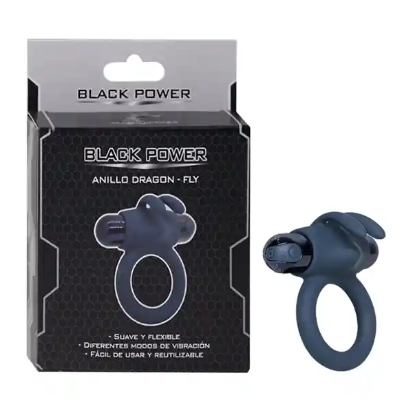 Anillo Vibrador Dragon Recargable