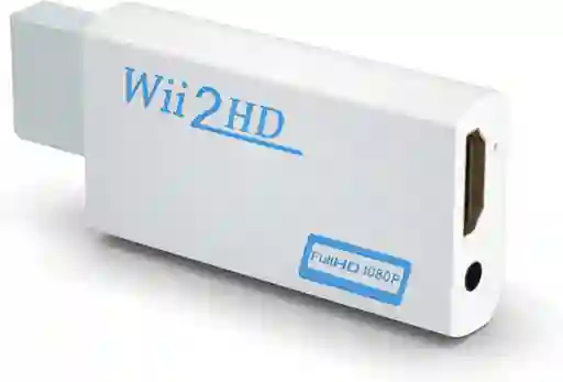Convertidor De Accesorios A Hdmi Para Nintendo Wii Adaptador Audio