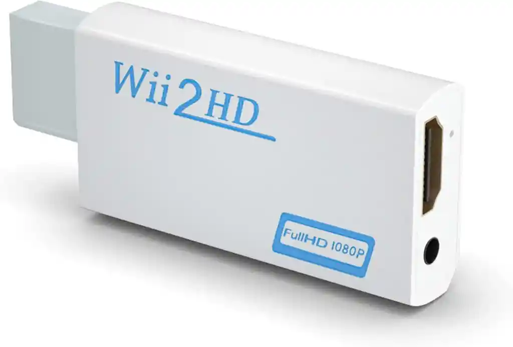 Convertidor De Accesorios A Hdmi Para Nintendo Wii Adaptador Audio