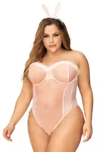 Disfraz Coneja Sexy 2 Piezas Mapalé Talla 1x/2x