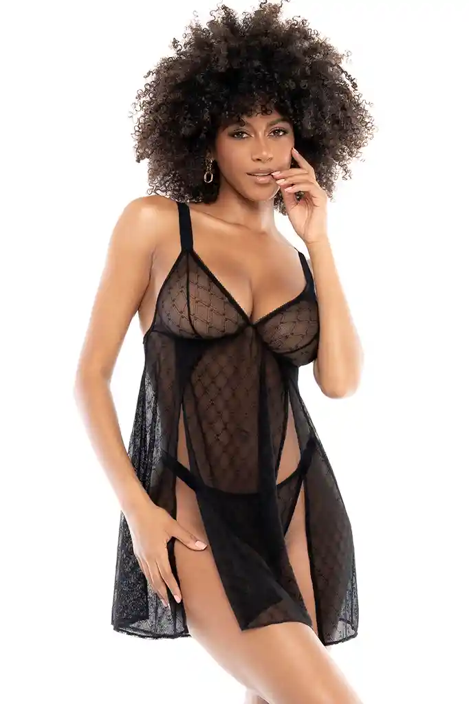 Babydoll Con Panty Mapalé Talla L/xl