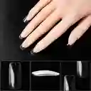 Uñas Postizas Transparentes En Gel X20 Unds