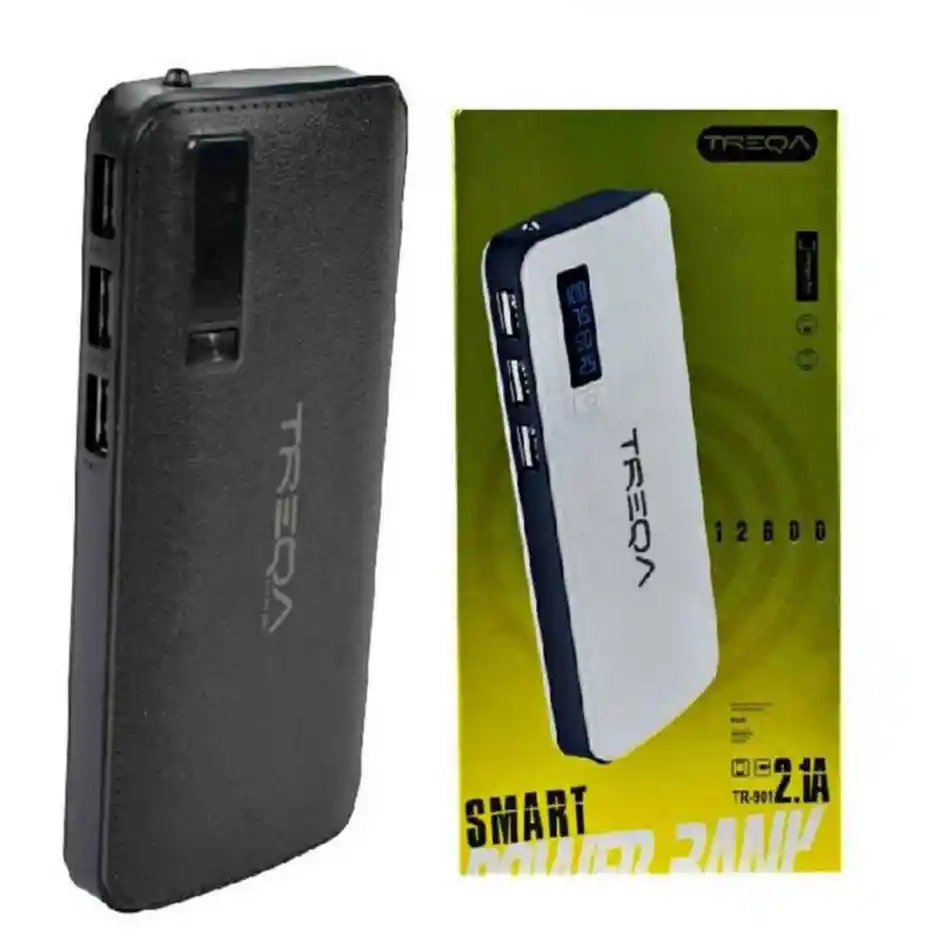 Cargador Portátil Power Bank 12.800mah Treqa