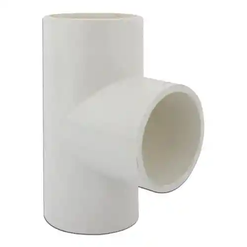 Tee Pvc Presión Lisa 3/4 Pulgada