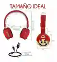 Diadema Inalámbrica Super Mario Bros /audífonos Bluetooth Super Mario Bros